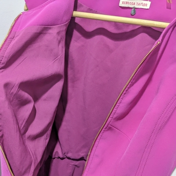 Rebecca Taylor Magenta Dress - Picture 5 of 8